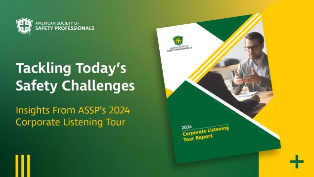 ASSP template with cover of 2024 Corporate Listening Tour report