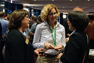 ASSP members talking at conference