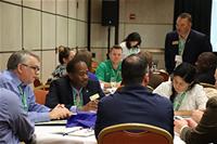 diverse group meeting