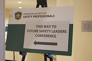 Future Safety Leaders Conference Sign