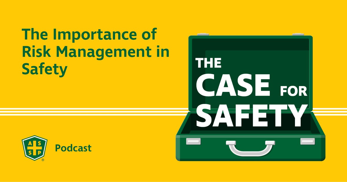 Risk Management in Safety Podcast Graphic