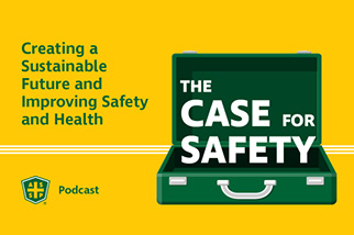 The Case for Safety Podcast Grainger Sustainability Graphic